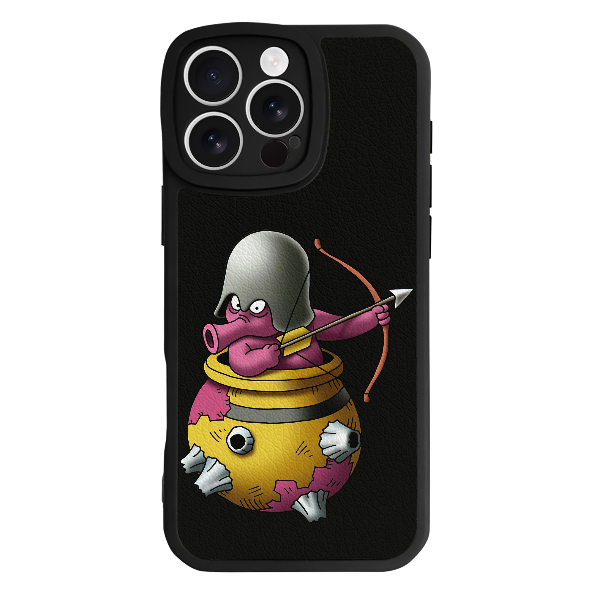 （画像用） ドラゴンクエスト Doragon Kuesuto Dragon Quest 【iPhone 16シリーズ対応】シリコンスマホケース（レザー調） 材質：シリコン